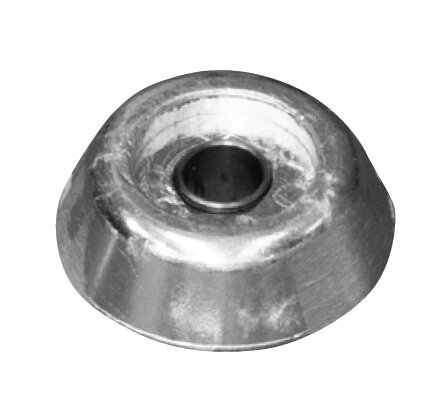 Telleranode Zn 45mm, Bohrung 11mm für Lewmar Seitenstrahlruder