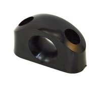 Leitöse Nylon Auge 10mm schwarz 10St.