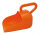 Ösfass/Wasserschaufel Kunststoff 2L orange