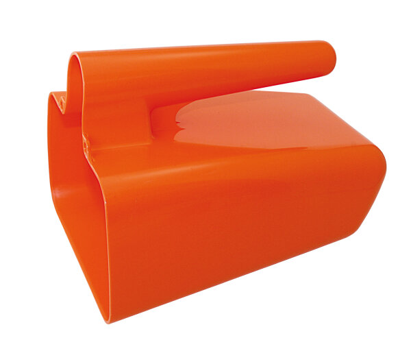 Ösfass/Wasserschaufel Kunststoff 2L orange
