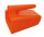 Ösfass/Wasserschaufel Kunststoff 2L orange
