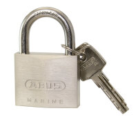 ABUS Vorhängeschloss 75IB/50 MsNi/Edelstahl 50mm
