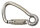 KONG Karabiner asym. mit Auto-Block und Kausche A4 11x124mm