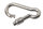 KONG Karabiner extern öffnend mit Springverschluss A4 8x80mm