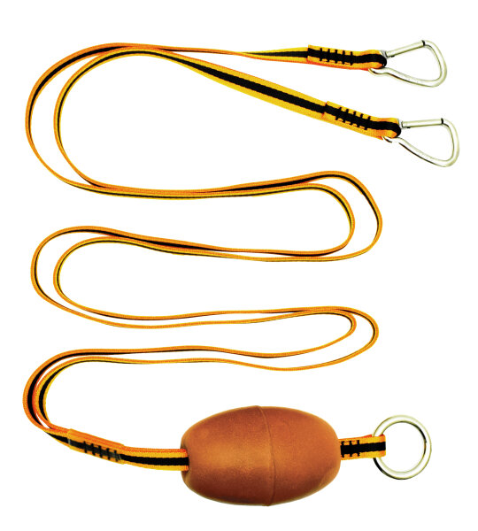 KONG Schleppgurt Tora Nylon/Edelstahl 2,3m für Schlauchboote