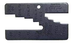 NICOPRESS Prüflehre für Oval-Presshülsen 1-8mm