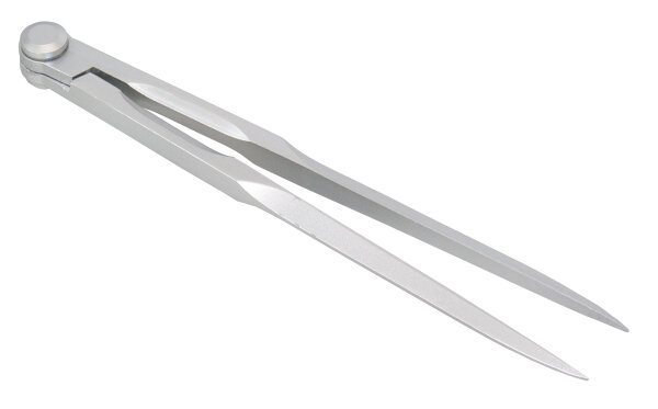 Marinezirkel, klassisch Nickelfarben matt 180mm