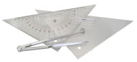 Navigations-Ausbildungs-Set mit Zirkel, Anlege- und...