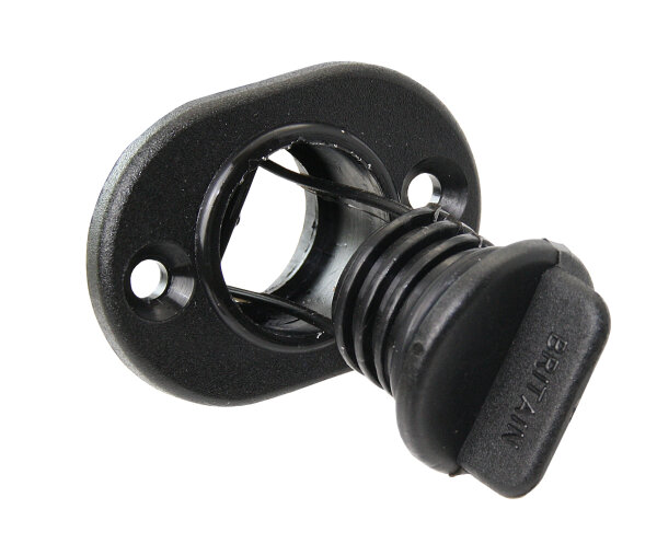 BARTON Spundloch Schraubverschl./Dichtring schwarz