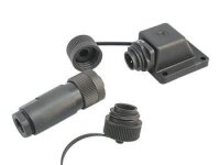 Landstromanschluss-Set mit Winkelgehäuse 230V 16A...