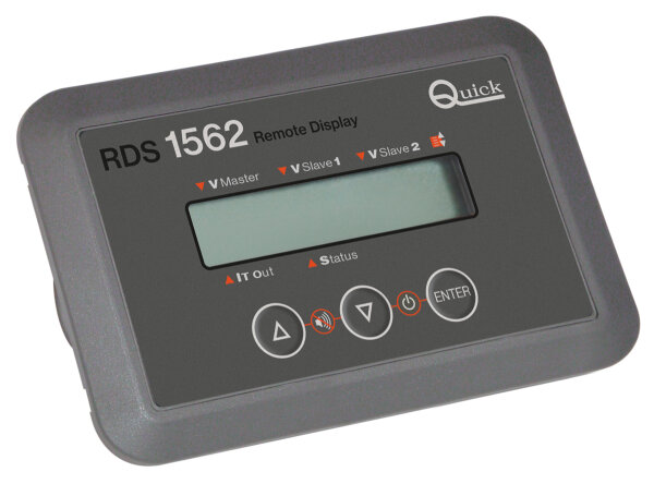 QUICK Steuerung mit Display RDS1562 für Ladegeräte SBC700-2450