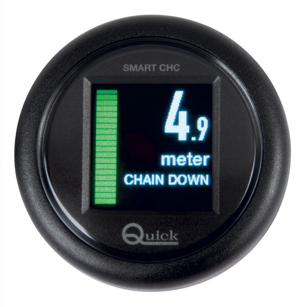 QUICK Kettenzählwerk CHC SMART 12/24V, mit Display 1,44"