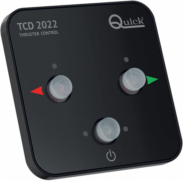 QUICK Bedienpaneel mit Tasten TCD-2022 12/24V für Seitenstrahlruder