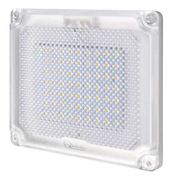 QUICK LED-Deckenstrahler Action 5W Kunstst. 12V 140x116mm, tageslicht, weiß
