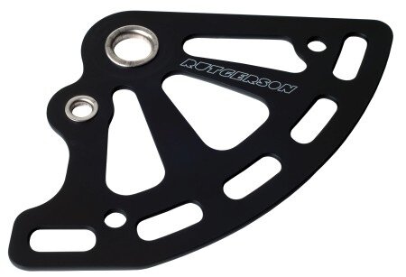 RUTGERSON Kopfbrett A2 Alu 157x189x4mm 90° schwarz
