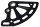 RUTGERSON Kopfbrett A2 Alu 157x189x4mm 90° schwarz