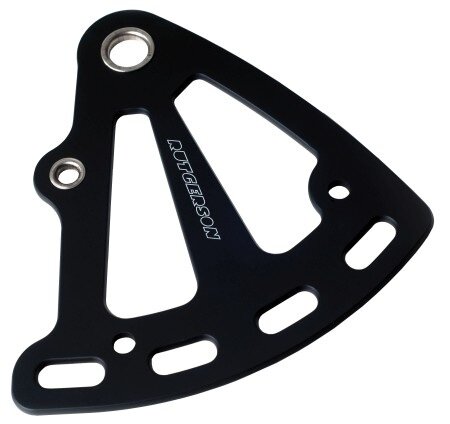 RUTGERSON Kopfbrett B1 Alu 217x194x6mm 40° schwarz