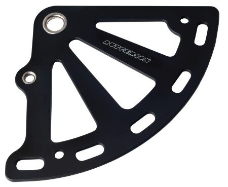 RUTGERSON Kopfbrett B2 Alu 218x246x6mm 90° schwarz