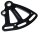 RUTGERSON Kopfbrett C1 Alu 180x199x10mm 40° schwarz