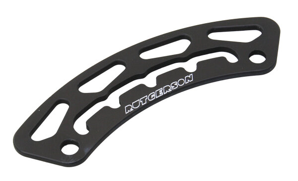 RUTGERSON Schothornbrett für Jollen Alu 140x35x4mm schwarz
