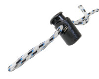 Kordelstopper POM für Seil 3-4mm schwarz 10St.