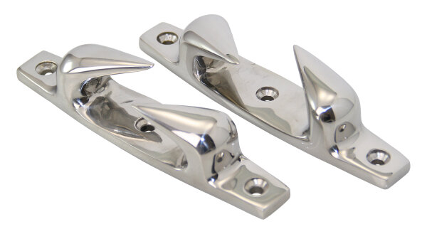Lippklampe, überlappend A4 119mm, für Seil 12mm Paar