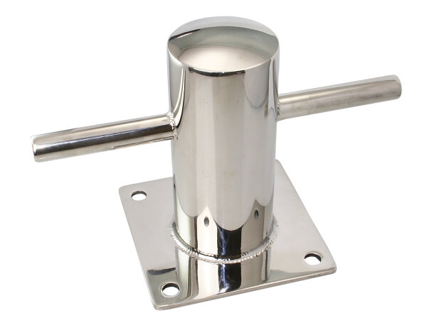 Poller A4 Grundplatte 140x140mm, Steg 270mm
